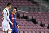 Eros pabaiga: C.Ronaldo be įvarčių jau 305, o L.Messi 412 minučių?