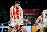 Adrijos lygoje – triuškinanti „Crvena Zvezda“ pergalė