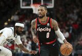 „Trail Blazers“ sezoną užbaigs be ryškiausios savo žvaigždės