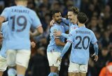 „Carabao“ taurės šešioliktfinalis: „Man City“ eliminavo „Chelsea“, „Liverpool" po baudinių serijos įveikė „Derby County“