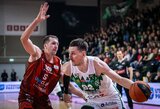 „Žalgiris“ išvargo pergalę Utenoje