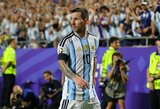 Lionelis Messi: „Jaučiu didžiulį džiaugsmą dėl pergalės“