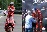 Brno – Marco Marquezo dominavimas, taurė iš Čekijos prezidento rankų ir bauda broliui