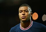 PSG klubas atmetė antrą „Real“ komandos pasiūlymą už K.Mbappe 