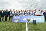 „Be1 NFA“ komanda triumfavo Baltijos jaunimo futbolo lygoje