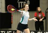 Justina Mikulskytė su porininke nepateko į WTA 125 turnyro pusfinalį, bet turėtų pasiekti rekordinę poziciją reitinge