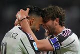 „Juventus“ nugalėjo „Udinese“, „AS Roma“ susitvarkė su „Milan“