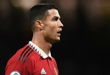 Išdavyste „Man Utd“ klubą apkaltinęs C.Ronaldo: „Nejaučiu E.Ten Hagui pagarbos“