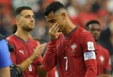 Ispanijos rinktinės šventėje pasišaipyta iš Cristiano Ronaldo: viena frazė sukėlė audrą