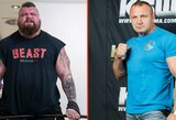 Lenkijoje laukia dviejų buvusių galiūnų dvikova: M.Pudzianowski kausis prieš MMA debiutuojantį E.Hallą