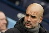 P.Guardiola įspėjo savo žaidėjus: „Net negalvokite apie trigubą karūną“