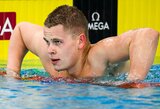 D.Rapšys užtikrintai pateko į 200 m kompleksinio plaukimo pusfinalį