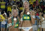 Istorinis Lietuvos paplūdimio tinklininkių pasirodymas Brazilijoje – iškovota bronza