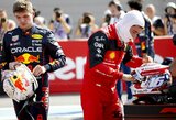 Ch.Leclercas, M.Verstappenas ir dar 4 pilotai gavo dideles baudas – Belgijos GP pradės iš rikiuotės galo
