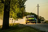 Pirmąją „Rally Lazdijai“ dieną klasėje lyderiavęs „SV Technika Racing“ ekipažas nekantriai laukia šeštadienio