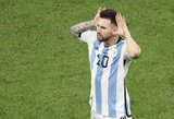L.Messi buvo įpykęs ant L.van Gaalo: „Jis manęs negerbė“