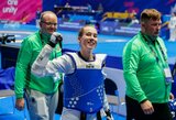 Revanšas pavyko: K.Tvaronavičiūtė Europos žaidynių tekvondo turnyre pateko į ketvirtfinalį