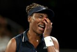 Venus Williams patyrė 8-ą pralaimėjimą iš eilės
