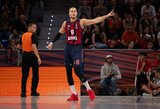 Sėkmingą atkarpą tęsianti „Baskonia“ sutriuškino Milano ekipą