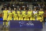 Lietuvos futsal rinktinė garbingai priešinosi pasaulio čempionams