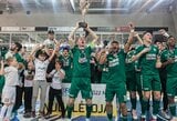 „Kauno Žalgiris“ šeštąkart apgynė futsal čempiono titulą