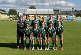 Lietuvos WU-15 futbolo rinktinė patyrė pralaimėjimą Slovėnijos bendraamžėms
