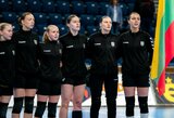 Serbių puolimo nesustabdžiusios Lietuvos rankininkės Europos čempionato atranką pradėjo pralaimėjimu