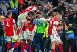 Anglijoje – 6 įvarčių fiesta, pasibaigusi „Arsenal“ pergale prieš „Chelsea“
