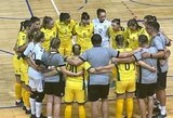 Moterų futsal rinktinė atrankos turnyro starte praleido 11 įvarčių