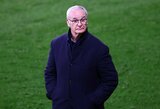 Oficialu: „Watford“ iš vyriausiojo trenerio pareigų atleido C.Ranieri 