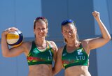 Lietuvos lyderės skina pergales Europos kurčiųjų moterų paplūdimio tinklinio čempionate 
