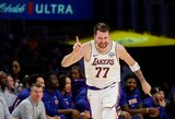 Fantastiškas Dončičius vedė „Lakers“ į pergalę