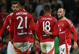 „Manchester United“ pasismagino Anglijos lygos taurėje pelnydami net 7 įvarčius