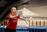 Golubickaitė badmintono turnyre Estijoje nugalėjo pirmo šimtuko žaidėją