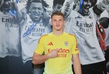 „Benfica“ ilgam pratęsė sutartį su vartininku iš Lietuvos