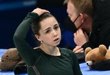 Patvirtinta: 15-metės rusės K.Valijevos dopingo mėginys buvo teigiamas, skubos tvarka rinksis Sporto arbitražo teismo kolegija