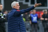 J.Mourinho: „Iki karjeros finišo nepripažinsiu pralaimėjimo Europos lygos finale“ 