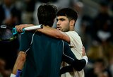 Pirmuoju „Roland Garros“ finalo dalyviu tapęs Alcarazas: „Niekada nesinori laimėti mačo tokiu būdu“