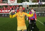 I.Spiridonovo klubas žengė į Norvegijos taurės aštuntfinalį