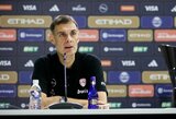 Finalą pasitinkantis Bartzokas: „Nusipelnėme čia būti ir esame pasirengę“