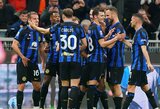 „Atalantą" sutriuškinęs „Inter" nuo „Juventus" atitolo 12 taškų skirtumu 