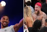 Anthony Joshua prieš Jake'ą Paulą: kodėl jie nori kovoti tarpusavyje ir kaip tai paveiks jų karjeras?