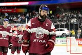 Paaiškėjo Latvijos ledo ritulio rinktinės sudėtis olimpinėms žaidynėms: į priekį ves NHL žaidėjai