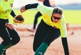 Europos moterų softbolo čempionate lietuvės įveikė turkes