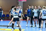 Netikėtais rezultatais prasidėjo Lietuvos moterų rankinio lygos ketvirtfinaliai