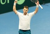 Nervų karą laimėjęs R.Berankis atskleidė, kuo varžovas jį labiausiai nustebino: „Tai buvo jo pagrindinis ginklas prieš mane“