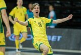 Lietuvos futsal rinktinė garbingai užbaigė pasirodymą pasaulio čempionato atrankoje