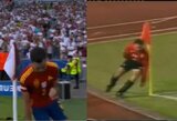 M.Merino po pergalingo įvarčio atkartojo prieš 33 metus tėvo atliktą judesį: „Mums abiem šis stadionas ypatingas“