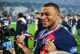 K.Mbappe atskleidė, kodėl 2022 metais nusprendė likti PSG