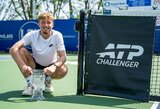 Trečio seto pratęsime dramą išgyvenęs Butvilas triumfavo ATP „Challenger“ turnyro finale!